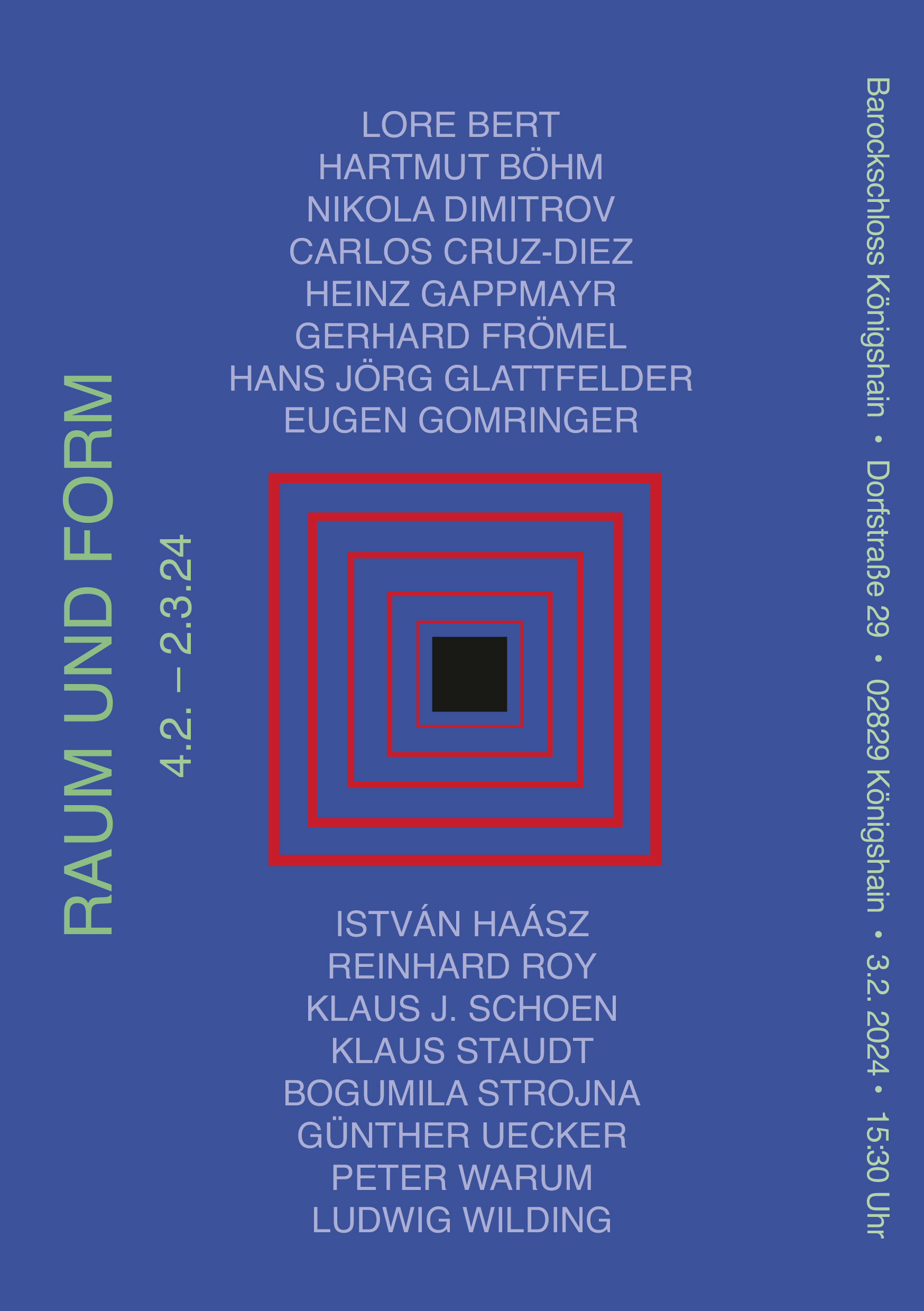Raum und Form, Ausstellung im Schloss Knigshain - museum-oberlausitz.de